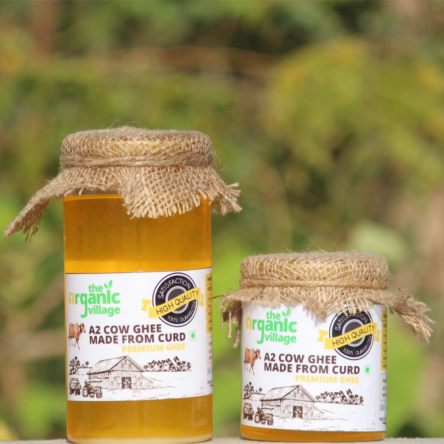 Organic Village A2 Cow  Ghee - Made From Curd