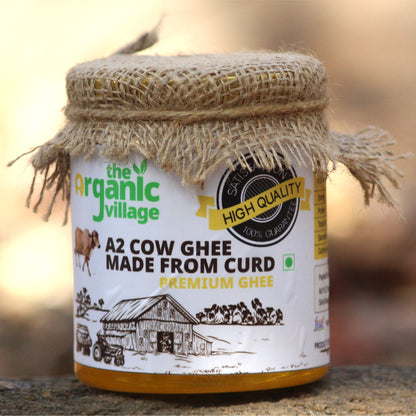 Organic Village A2 Cow  Ghee - Made From Curd