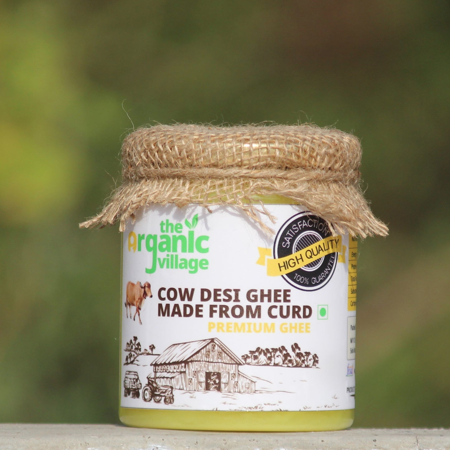 Cow Desi Ghee - Made From Bilona